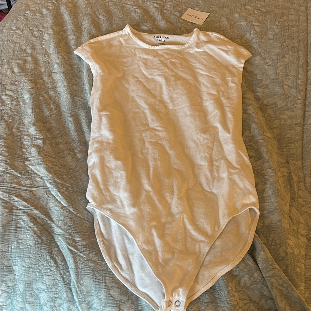 American Apparel Classic White Kids Bodysuit